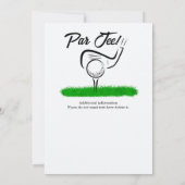 Par Off voor een UnForeGettable 50ste verjaardagsf Kaart (Achterkant)