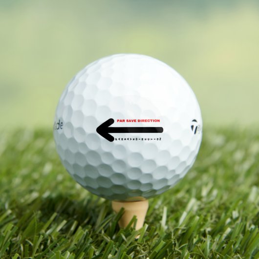 PAR Save Right Hand Golf Balls Golfballen (Insitu Shirt)