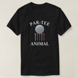 Par-T-shirt Animal Golf T-Shirt