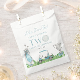 Par-T-shirt Blue Golf 2e verjaardagsfeest Bedankzakje