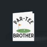 Par T-shirt Brother Funny Golf Verjaardagsfeestje  Kaart<br><div class="desc">Par T-shirt Brother Funny Golf Verjaardagsfeest Familie Matching</div>