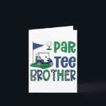 Par-t-shirt Brother Golf Lover Verjaardagsfeest Fa Kaart<br><div class="desc">Par-t-shirt Brother Golf Lover Verjaardagsfeest Familie Matching</div>