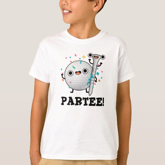 Par-T-shirt Funny Golf Pun T-shirt (Voorkant)