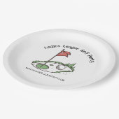 Par-T-shirt Perfection - Dames Golf League Papieren Bordje (Gekanteld)