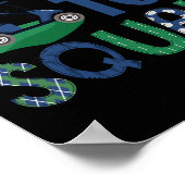 Par-t-shirt Squad Golfliefhebber Verjaardagsfeestj Poster (Hoek)