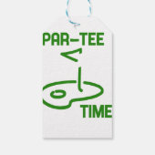 Par T-shirt Tijd Cadeaulabel (Achterkant)