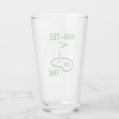 Par T-shirt Tijd Glas (Achterkant)