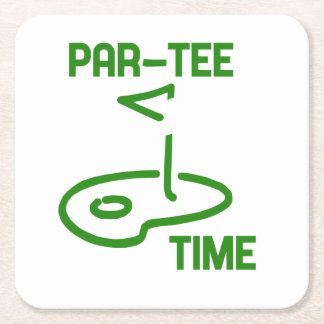 Par T-shirt Tijd Kartonnen Onderzetters