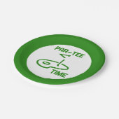 Par T-shirt Tijd Papieren Bordje (Gekanteld)