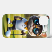 Par-t-shirt Time: The Cool Cat’s Golf Swing! Case-Mate iPhone Case (Achterkant (horizontaal))