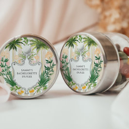 Par-T-shirt voor het T-shirt | Golf Bachelorette w Ronde Sticker