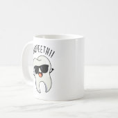 Par-tanden Grappige Tandpuns Koffiemok (Voorkant links)