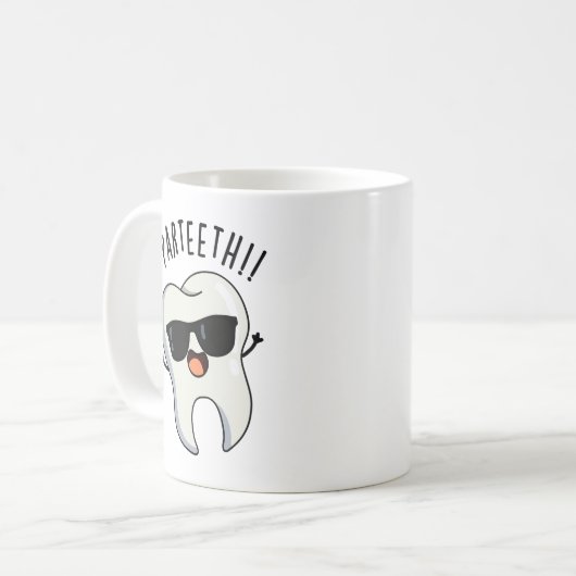 Par-tanden Grappige Tandpuns Koffiemok (Voorkant links)