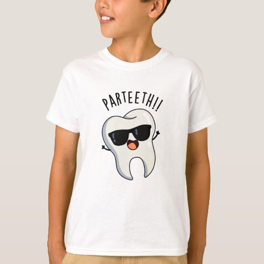 Par-tanden Grappige Tandpuns T-shirt (Voorkant)