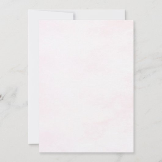 Par-tea Bloementhee Meisje Verjaardagsfeestje Kaart (Achterkant)