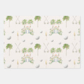 Par-Tee in Palm Springs | Golf Vriendinnengroep Inpakpapier Vel (Voorkant)