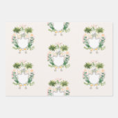 Par-Tee in Palm Springs | Golf Vrijgezellenfeestje Inpakpapier Vel (Voorkant 3)