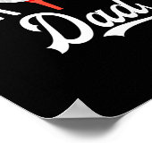 Par Tee Papa Grappige Feestje Golf Grap Poster (Hoek)