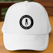 Par Tee Time Funny Men's Golfer For Him Trucker Pet
