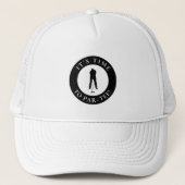 Par Tee Time Funny Men's Golfer For Him Trucker Pet (Voorkant)