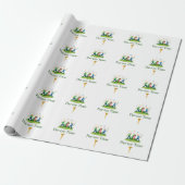 Par-tee Time Golf Inpakpapier | Leuk Cadeau (Uitgerold)
