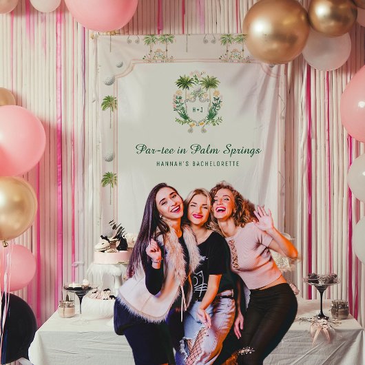 Par-Tee voor de Tee | Fotohokje Achtergrond Wandkleed