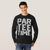 PAR Time Party Leuk Drink Biergolf Golfing Funn T-shirt (Voorkant volledig)