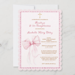 Para Bautizo y Primer Cumpleaños Kaart