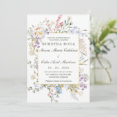 Para Bodas Rústicas en Español Kaart (Staand voorkant)