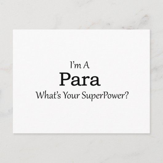 Para Briefkaart (Voorkant)