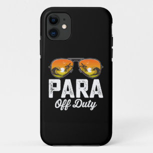 Para buiten dienst Paraprofs laatste schooldag Case-Mate iPhone Case