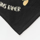 Para Dream Team Docent Paraprofessional Paraeduca Fleece Deken (Hoek)