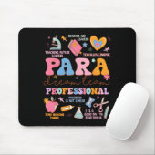 Para Dream Team Paraprofessional First Day Back To Muismat (Met muis)