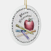 Para Educator Keramisch Ornament (Rechts)