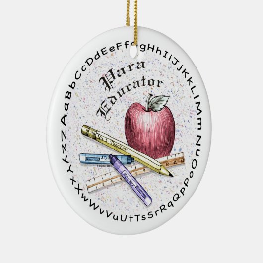 Para Educator Keramisch Ornament (Rechts)