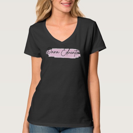 Para Educator ParaProfessional Parapro Vroeg kind T-shirt (Voorkant)