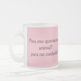Para eso querias un dier para no cuidarlo matglas koffiemok