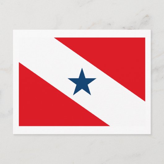 Para Flag Briefkaart (Voorkant)