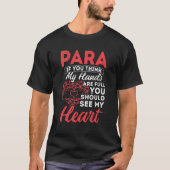 Para Hands Paraprofessiona Paraprofessiona T-shirt (Voorkant)