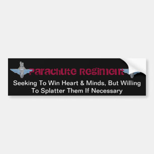 PARA-harten en geesten Bumpersticker