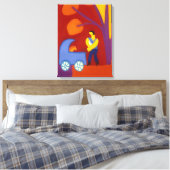 Para Isabel 2005 Canvas Afdruk (Insitu (Slaapkamer))