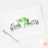Para-Life Rechthoekige Sticker (Envelop)