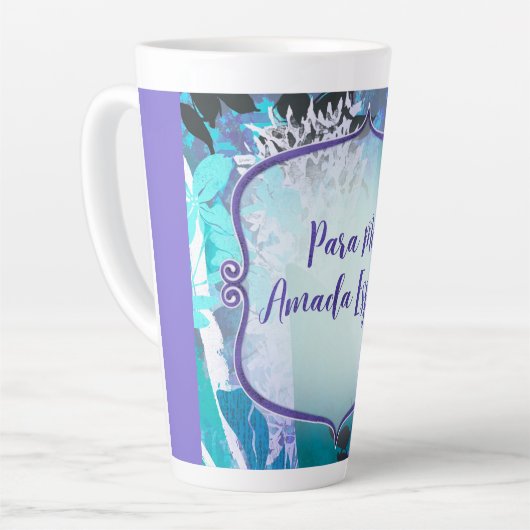 Para mi amada esposa – Tarjeta romántica Latte Mok (Linkerhoek)