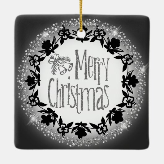 para navidad con decoración keramisch ornament (Achterkant)