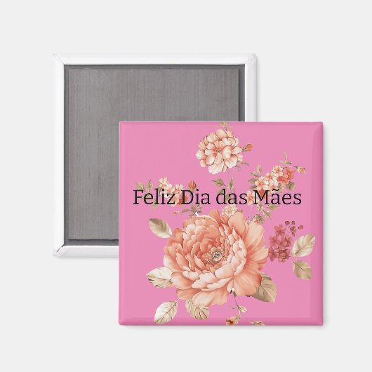 Para o dia das mães magneet (Voorkant / Achterkant)