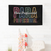 Para Paraprofessional Paraeducator Eerste Dag Teru Spandoek (Insitu)