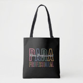 Para Paraprofessional Paraeducator eerste dag teru Tote Bag (Voorkant)