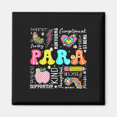 Para Professional Educator 1st Day Of Back To Scho Magneet (Voorkant)