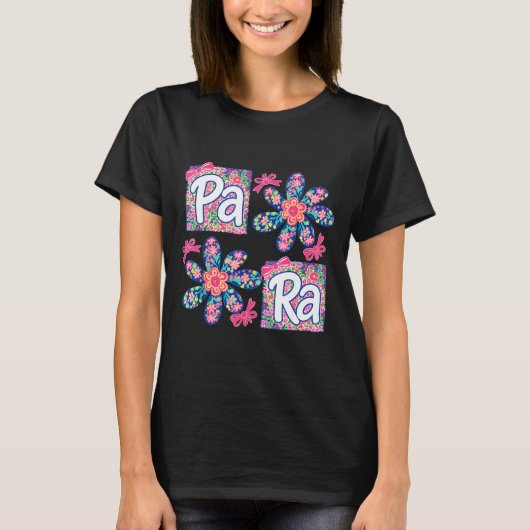 Para professionele leraar eerste schooldag terug t-shirt (Voorkant)