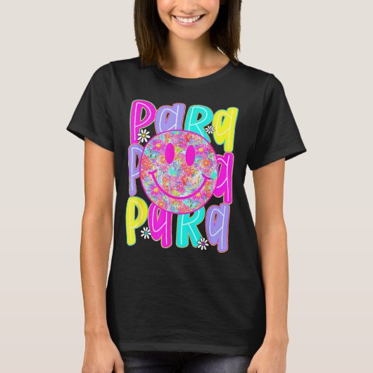 Para professionele leraar terug naar school eerste t-shirt (Voorkant)